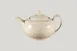 RAK Porcelain KSTP110VL - 37.19 oz Vanilla Porcelain Coffee Pot with Lid, 27-38 oz Capacity - 1/Case 1 image