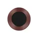RAK Porcelain MAEVFP22BB Plate, 8-5/8" Round Porcelain, Opulence Bronze Finish - 12/Case 1 image