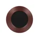 RAK Porcelain MAEVFP27BB - 10.625" Round Flat Edge Opulence Bronze Porcelain Dinner Plate - 12/Case 1 image