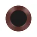 RAK Porcelain MAEVFP29BB Antic Round Plate, 11.4" Diameter, Flat Edge, Bronze Porcelain - 12/Case 1 image
