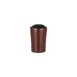 RAK Porcelain MFFDPS01BB Metal Pepper Shaker, 1-3/4" Dia x 3-1/8" H, Porcelain Bronze Finish - 6/Case 1 image