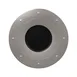 RAK Porcelain MFGDRP31SB Plate, 12"-3/16" Wide Rim Porcelain, Black Silver Finish - 6/Case 1 image