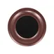 RAK Porcelain MFLRFP31BB - 12"-Diameter Round Flat Edge Porcelain Plate, Bronze Finish, 6/Case 1 image