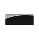 RAK Porcelain MFMORP32SB Fusion Platter, 12" x 4.9" Porcelain Silver Finish - 12/Case 1 image