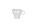 RAK Porcelain MOCU20 - 3.25" White Porcelain Coffee Cup 6.75 oz Polaris Moon - 12/Case 1 image
