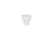 RAK Porcelain MOEG01 Egg/Sake Cup, 1.35 oz White Porcelain Moon Design, Polaris Finish - 1/Case 1 image