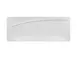 RAK Porcelain MORP32 - Rectangular Platter, 12.6" L x 4.9" W, White Polaris Porcelain - 12/Case 1 image