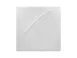 RAK Porcelain MOSP24 Square China Plate, 9.45" x 9.45", White Polaris Porcelain, Flat Edge - 6/Case 1 image