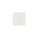 RAK Porcelain MSSA12 - Square Massilia Porcelain Saucer, 4.5"-4.99" Size, Ivoris Finish, 12/Case 1 image