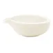 RAK Porcelain NBCR25 - 8.5 oz Creamer Pitcher, White Porcelain, Glaze, No Handle, 6-8 oz - 6/Case 1 image