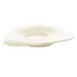 RAK Porcelain NBSA15 - Oval Porcelain Saucer, 5.5"-5.99" White Smooth Glaze, 12/Case 1 image