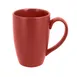 RAK Porcelain NFBAFM30DR - 10.15 oz (3.15") Magma Dark Red China Mug, Dishwasher Safe - 6/Case 1 image