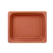 RAK Porcelain NFBU1.2BW - Neo Fusion Gastronorm Food Pan, 1/2 Size, Terra Brown, Oven Safe 1 image