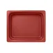 RAK Porcelain NFBU1.2DR Gastronorm Pan, 1/2 Size 111‑5/9 oz (12‑4/5"×10‑3/7"×2‑5/9"), Magma Red, Break‑Resistant, Lead‑Free, Oven/Microwave/Dishwasher Safe 1 image