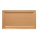 RAK Porcelain NFCLRP33PO Rectangular Plate, 13" x 9.05" Peach Orange Porcelain Flat Edge - 6/Case 1 image