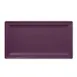 RAK Porcelain NFCLRP33PP Mellow Rectangular Plate 13" x 9.05" Plum Purple Porcelain Edge - 6/Case 1 image