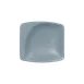 RAK Porcelain NFMZMS08PG Sauce Dish, 1.2 oz (3‑1/8" x 2‑15/16"), Pitaya Grey, Safe - 6/Case 1 image