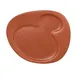 RAK Porcelain NFNBFP24BW Breakfast Plate, 9"-7/16 x 7"-7/8 Porcelain, Lead‑Free, Oven‑Safe - 12/Case 1 image