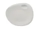 RAK Porcelain NFNBFP31WH Neo Fusion Dinner Plate, 12.25" x 10.44" x 0.67" White Porcelain - 6/Case 1 image