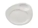 RAK Porcelain NFNBFP32WH Dinner Plate, 12.5" x 10.44" x 0.75" Porcelain, White, Oven‑Safe - 6/Case 1 image