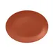 RAK Porcelain NFNNOP36BW - Oval Platter 14.15" x 10.65", Terra Brown China, Lead‑Free - 6/Case 1 image