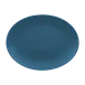 RAK Porcelain NFNNOP36TB - Platter, 14.15" L x 10.65" W, Blue Porcelain, Dishwasher Safe - 6/Case 1 image