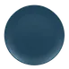 RAK Porcelain NFNNPR24TB Round Plate 9-7/16" Diameter, Coupe Rim, Teal Blue, Dishwasher Safe- 12/Case 1 image