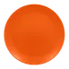 RAK Porcelain NFNNPR24TO Round Plate 9.5" Tangerine Orange Porcelain Dishwasher Safe - 12/Case 1 image