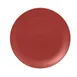RAK Porcelain NFNNPR31DR - 12" Round Plate, Rim, Dark Red China, Oven/Microwave Safe - 6/Case 1 image