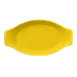 RAK Porcelain NFOPOD30CY - Oval 11.8"x6.3" Yellow Porcelain Bowl, 26 oz, Dishwasher Safe - 6/Case 1 image