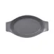RAK Porcelain NFOPOD30GY Oval Baking Dish, 26-3/8 oz 11" x 6" Gray, Oven/Microwave Safe - 6/Case 1 image