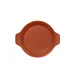 RAK Porcelain NFOPRD16BW - Round Baking Dish, 15.2 oz, 8.45"×7.1" Terra Brown, Oven Safe - 12/Case 1 image