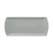 RAK Porcelain NFOPSP35PG Tray, 13.8" x 5.9" Porcelain Pitaya Grey, Microwave Safe - 12/Case 1 image