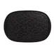 RAK Porcelain NFSTREP33 - Rectangular 13" x 8.65" Porcelain Plate Black, Oven Safe - 12/Case 1 image