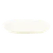 RAK Porcelain NNST19 Nano Oil/Vinegar/Soy Sauce Pot Stand Tray, 7½" x 4⅓" Porcelain Oval - 12/Case 1 image