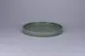 RAK Porcelain NOLD23SDG - 9" Round Rimless Plate, Dark Green Stoneware, Microwave Safe - 6/Case 1 image