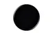 RAK Porcelain NOLD27BKM - 10.65" Rimless Plate Lid, Flat Black Matte China, 10.65" Diameter - Case 1 image