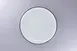 RAK Porcelain ONPR27CD25147 Coupe Plate, 10.66" Dia x 1.05" H, White/Black Rim, Porcelain - 12/Case 1 image