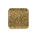 RAK Porcelain PBAUSP22 Square Plate, 8.625" x 8.625", Gold Porcelain, Safe - 12/Case 1 image