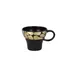 RAK Porcelain PBMOCU09 - Pebbles Espresso Cup, 3.5 oz (2.6" Dia), Gold Opulence Porcelain, 12/Case 1 image