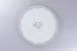 RAK Porcelain PLFDGF29D214 Floret Gourmet Plate, 11-2/5" Round White Porcelain Flat Wide Rim - 12/Case 1 image