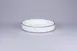 RAK Porcelain PLNODP23CD25145 - 33oz Round Deep Pasta Bowl, 9" White Blue Rim, Stackable - 1/Case 1 image