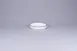 RAK Porcelain PLNOLD12CD25147 - Rimless Round Plate, 4.7" White with Black Rim, Porcelain - 12/Case 1 image