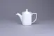 RAK Porcelain PLSKCP35 Coffee Pot With Lid, 3.3" (11.9 oz) White Porcelain, 8-12 oz Capacity - 1/Case 1 image