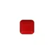 RAK Porcelain RBAUSB15 - Ruby Square Bowl 11 Oz 5"-5.9" Red Porcelain Dishwasher Safe - 12/Case 1 image