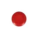 RAK Porcelain RBNNPR21 Ruby Round Plate, 8¼" Diameter, Flat Coupe Rim, Porcelain, Red - 12/Case 1 image