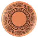 RAK Porcelain RETLUDP24E03 - Tero Alexandria Round Plate, 9.25" Diameter, Deep Rim Porcelain, 12/Case 1 image