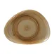 RAK Porcelain SGRFLFP28 Spot Plate, 11" x 8.9" Free‑Form Shape, Flat Edge Porcelain Garnet - 12/Case 1 image