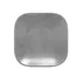 RAK Porcelain SHAUSP11 Square Plate 4"3/8" x 4"3/8" Grey Porcelain Microwave Safe - 12/Case 1 image
