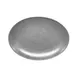 RAK Porcelain SHNNOP32 Oval Platter, 12"5/8 x 9" Grey Porcelain, Dishwasher & Microwave Safe - 6/Case 1 image